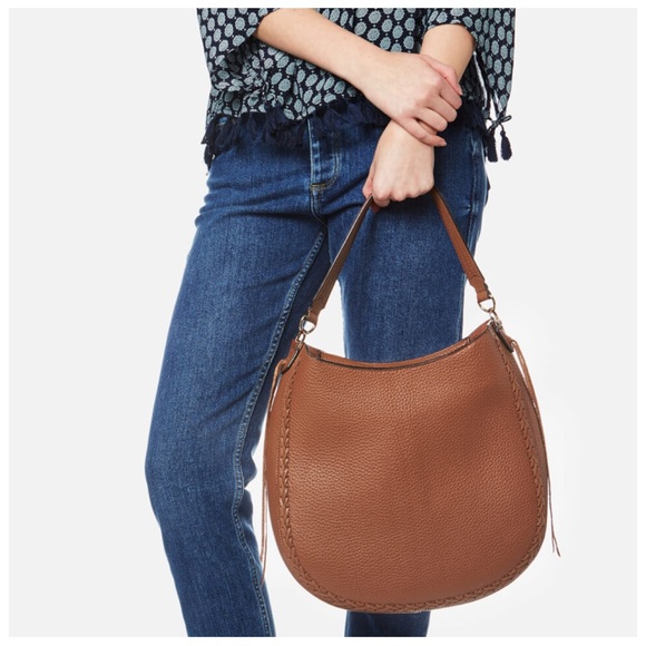 Rebecca Minkoff Unlined Convertible Whipstitch Hobo - Picture 11 of 11